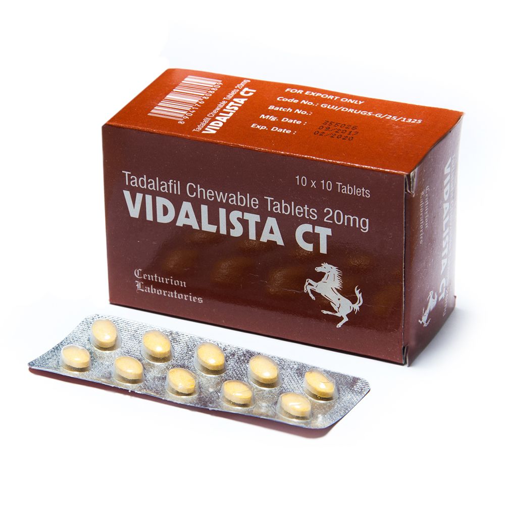 Обзор препарата Сиалис VIDALISTA CT 20 мг